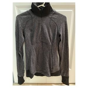 Womens run fourth zip